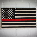 American Flag - Fire Hose - Thin Red Line