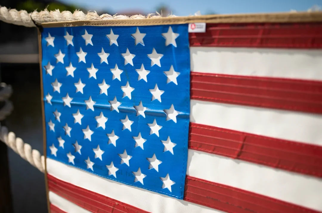 American Flag - Rubber Fire Hose - Waterproof