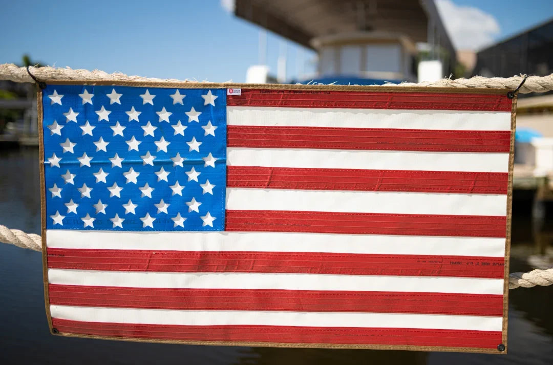 American Flag - Rubber Fire Hose - Waterproof