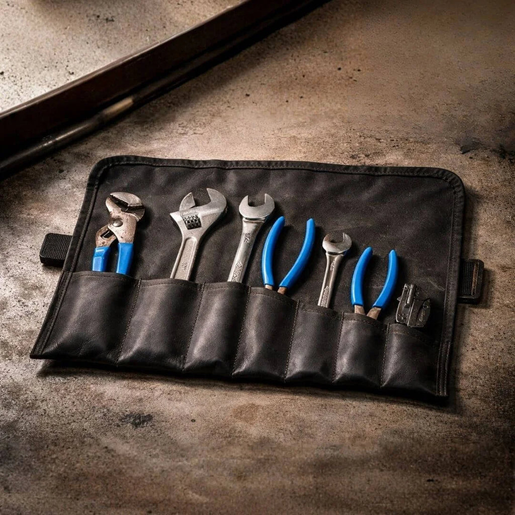 Combat Leather Tool Roll