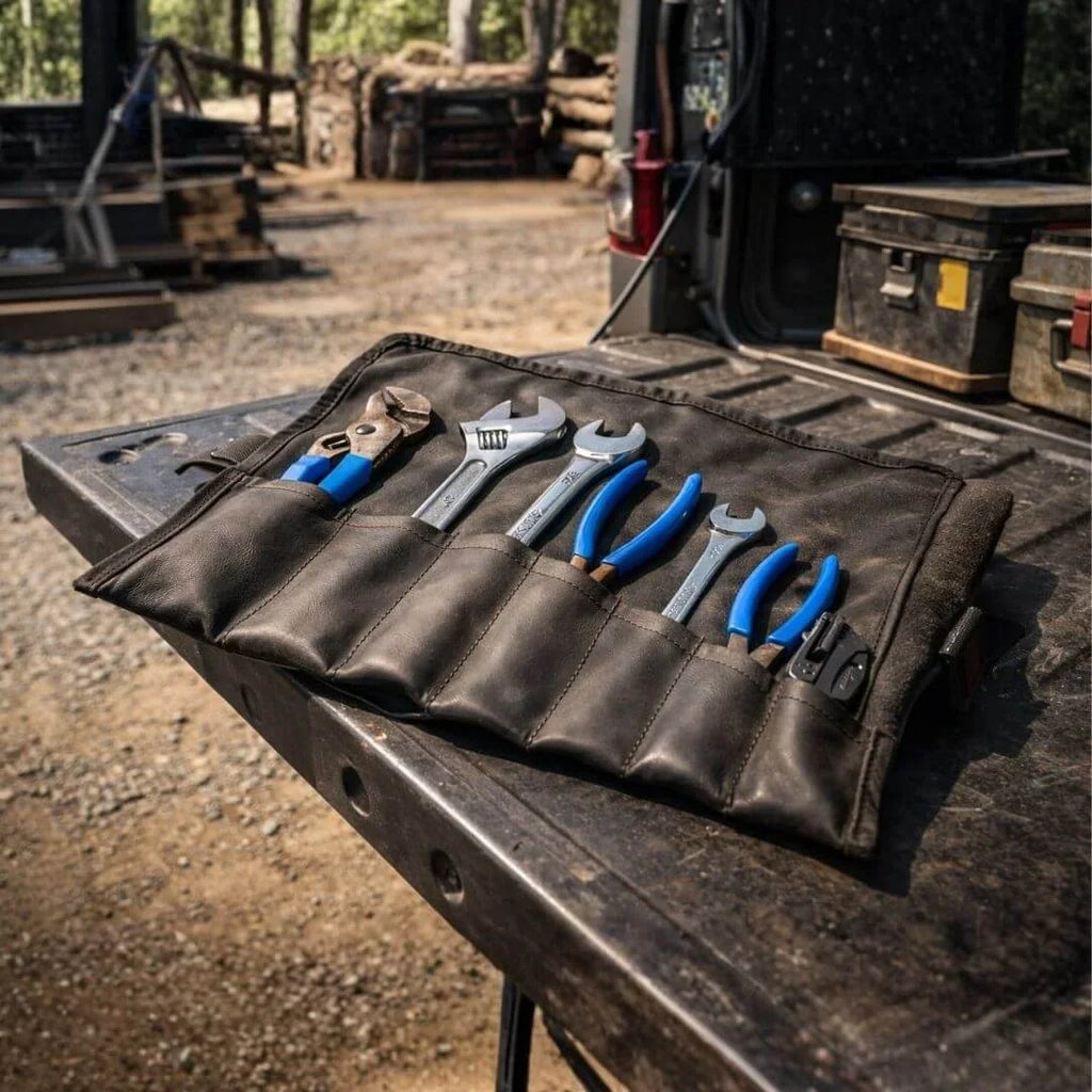 Combat Leather Tool Roll