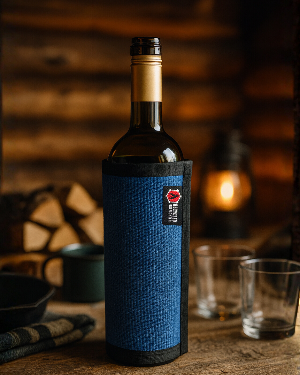 Firehose Wine Bottle Cover
