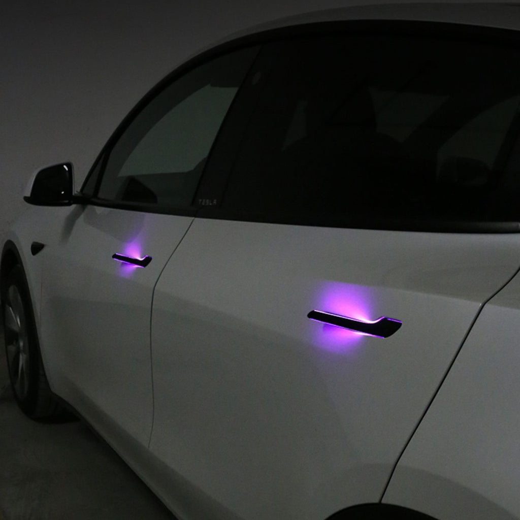 Electric Auto Present Door Handles with LED for Tesla Model 3 / Y (4PCS)