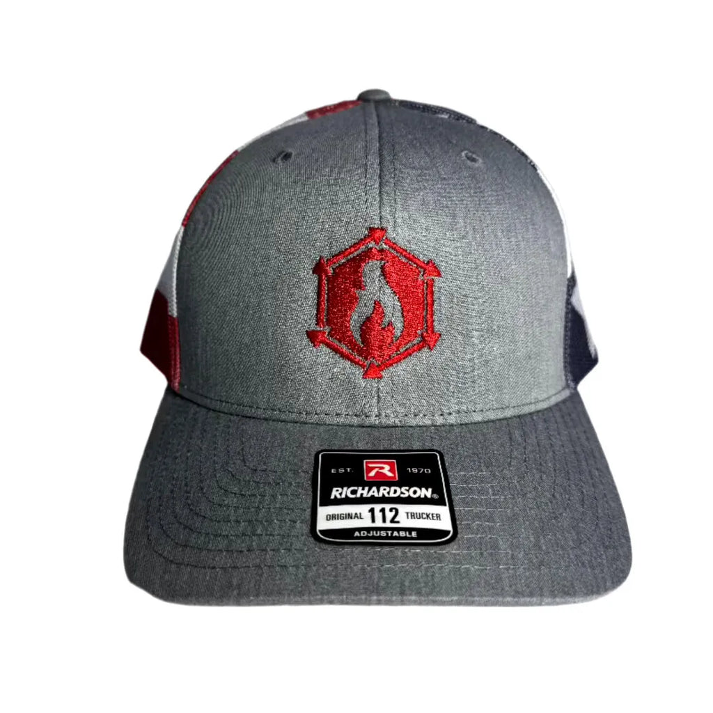 Recycled Firefighter Logo Hat