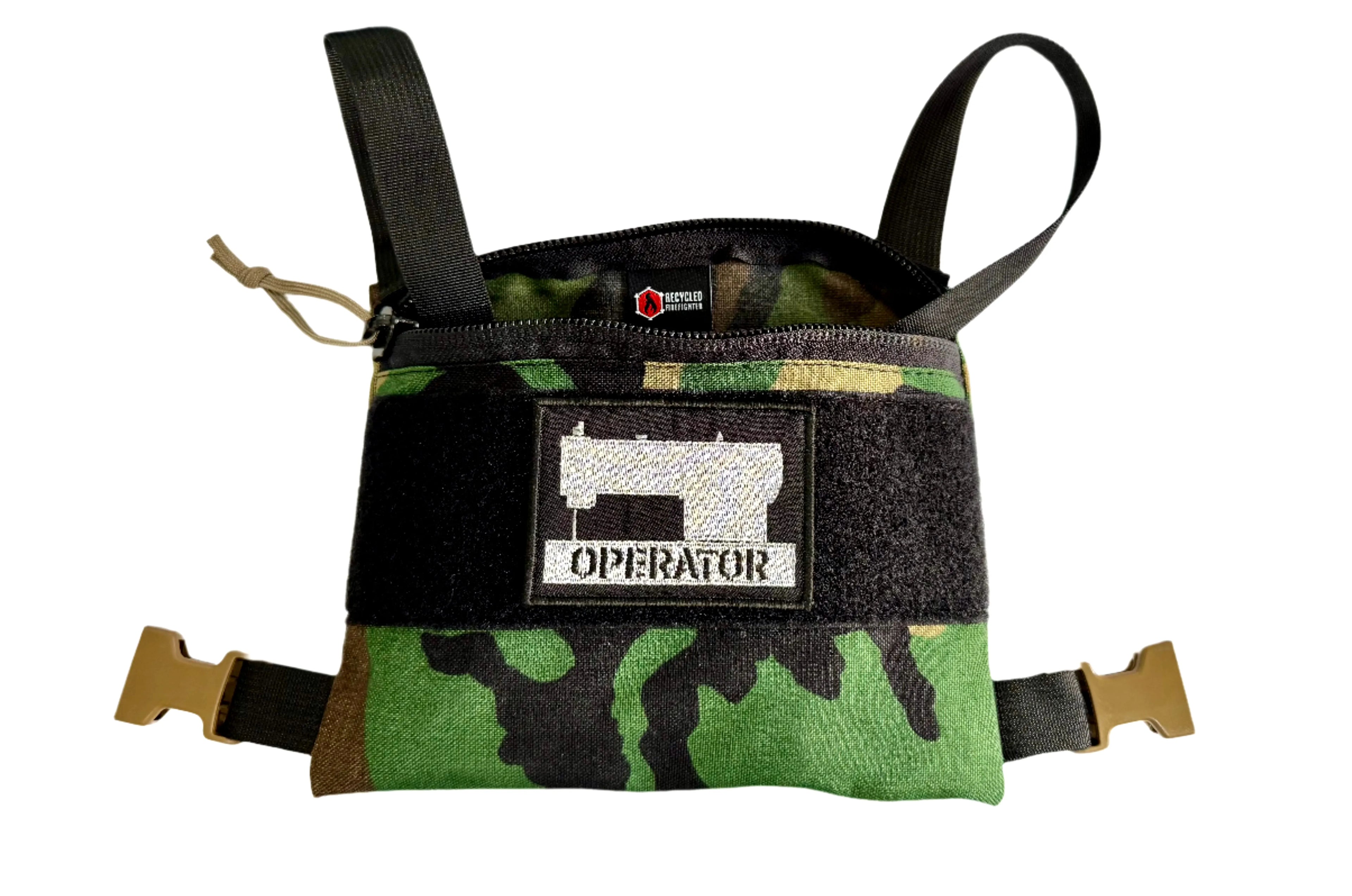 Recycled Firefighter Operator Patch