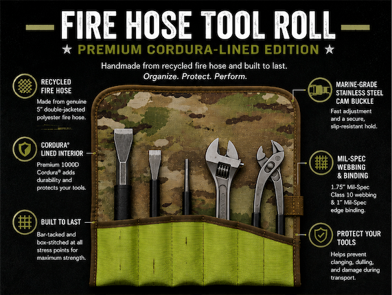 Fire Hose Tool Roll - Premium