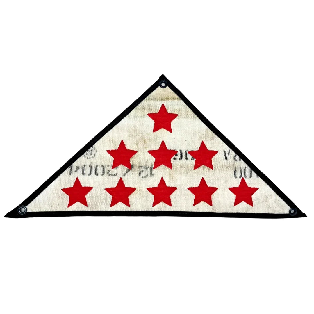 Service Star Triangle Flag - Fire Hose