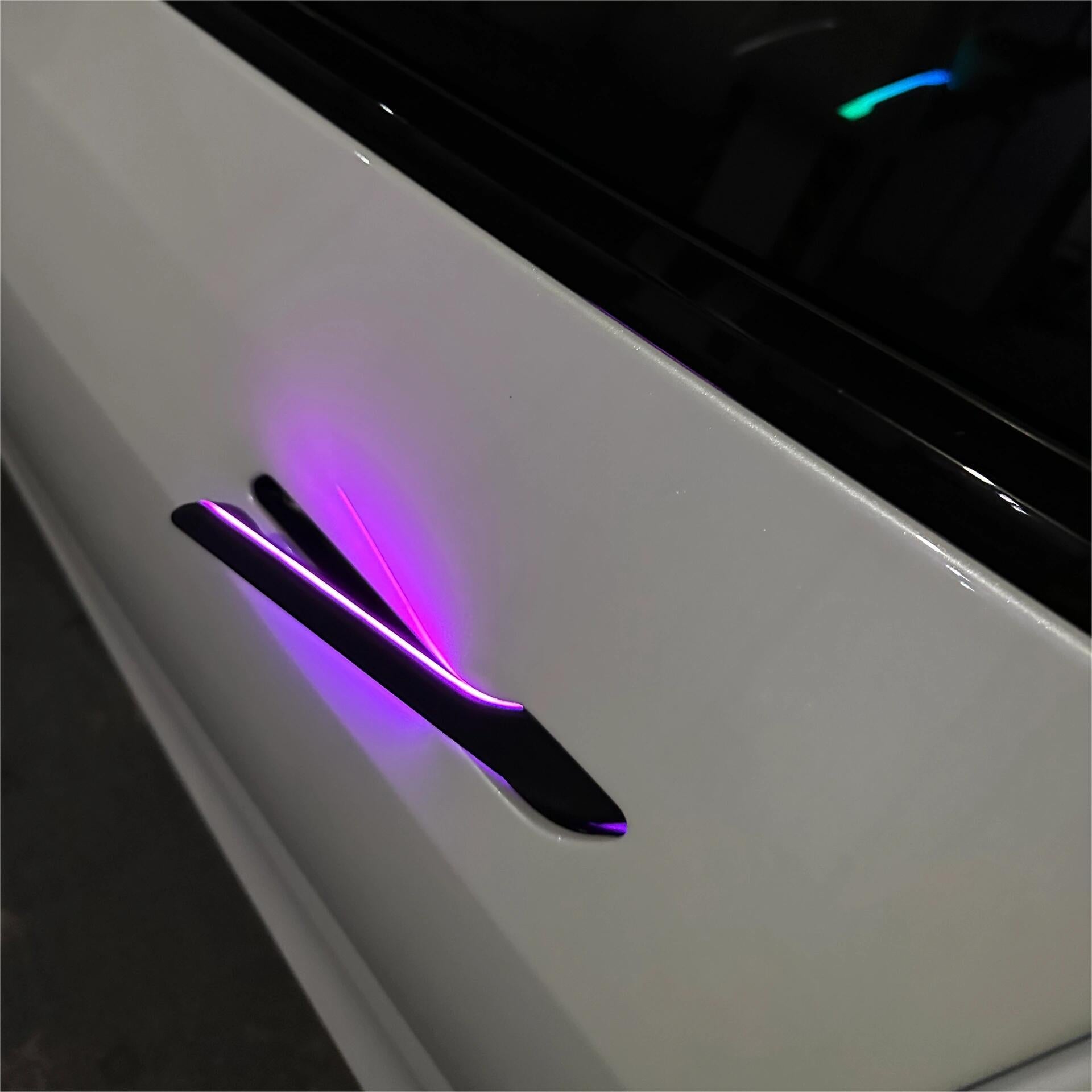 Electric Auto Present Door Handles with LED for Tesla Model 3 / Y (4PCS)