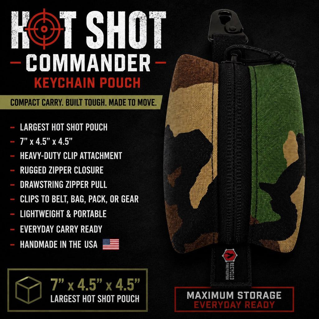 Hot Shot - Commander - Keychain Pouch