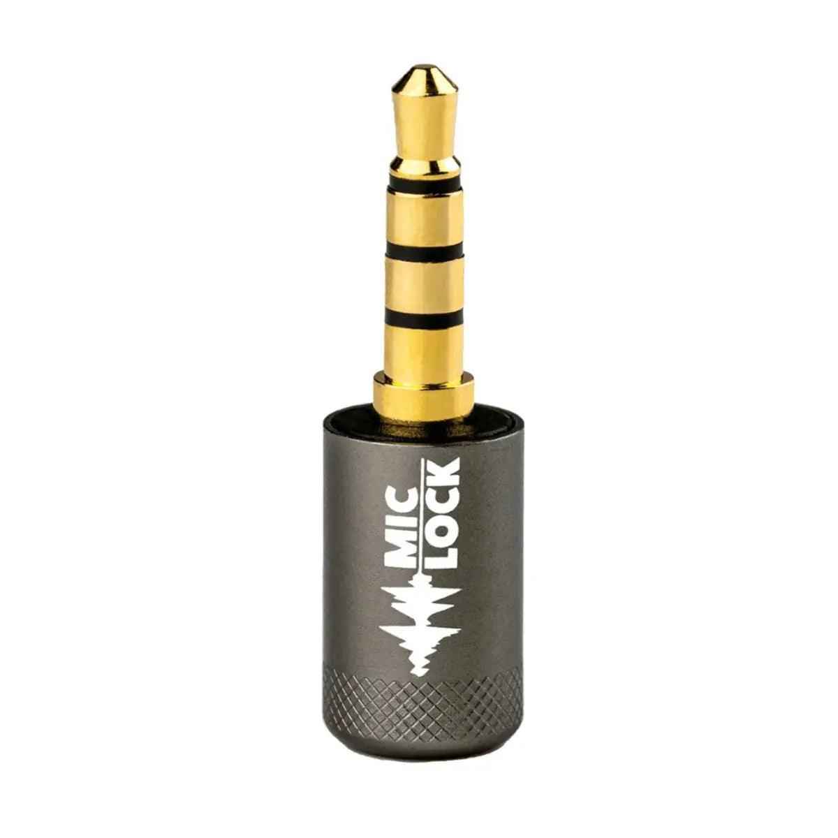 Mic-Lock 3.5mm Single Ended  Microphone Blocker Grey