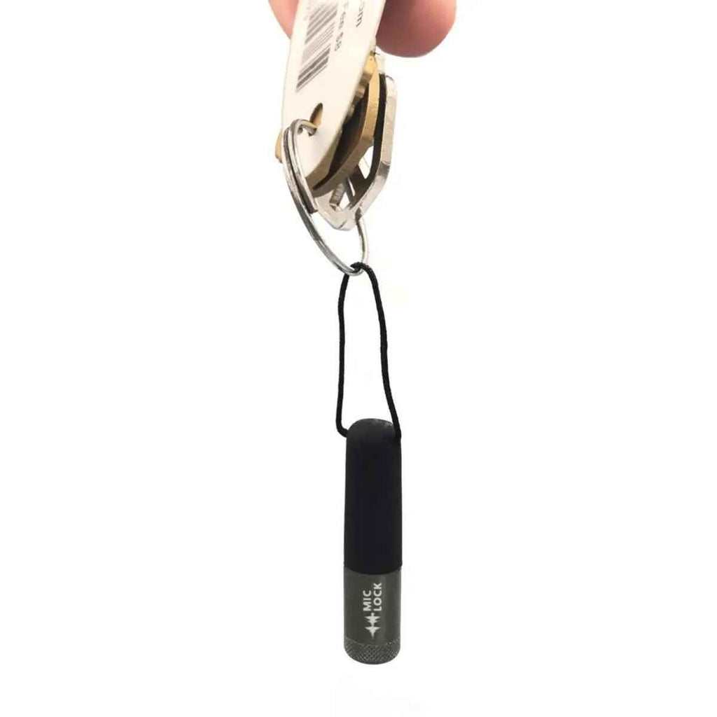 Mic-Lock 3.5mm Single Ended  Microphone Blocker Grey