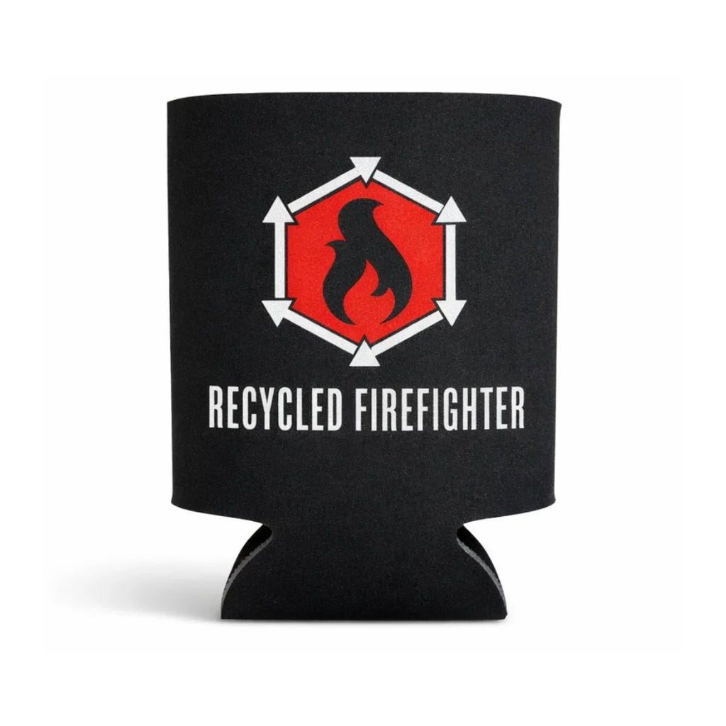 Recycled Firefighter Logo Drink Sleeve